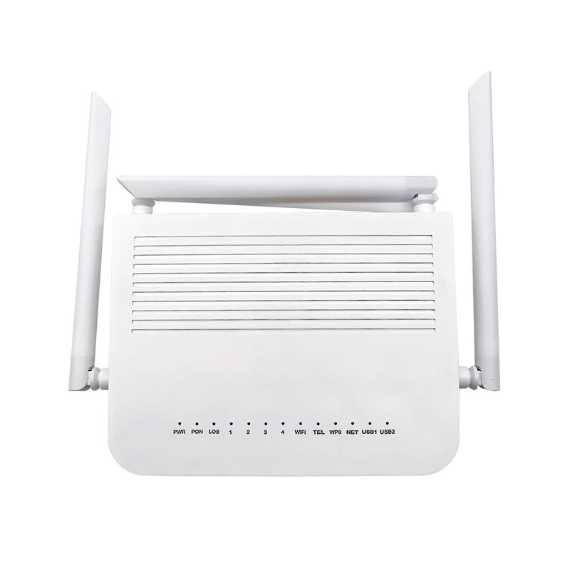 AX3000 FTTH XGPON ONU WIFI 6 4GE Dual Band ONT Five External Antenna